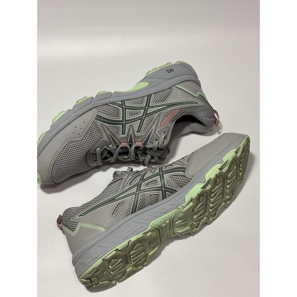 Asics‎ Running Shoes Womens 11 Grey Gel-Venture 8 Trail Sneakers 1012B230 Mesh - Picture 9 of 11